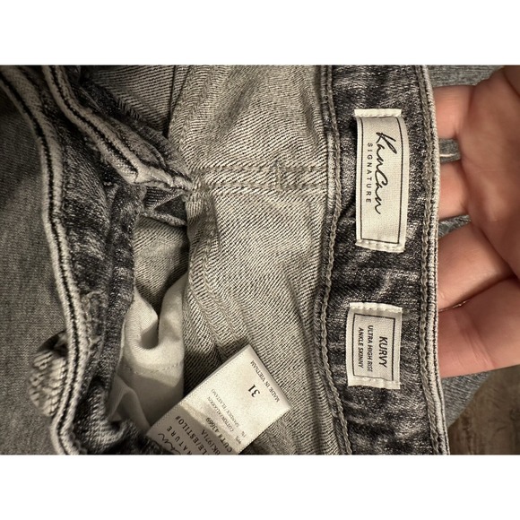 Kancan Ultra High Rise‎ Ankle Skinny Jeans. Size 31 EUC - Picture 3 of 4